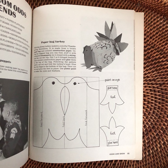 Vintage Sunset Arts And Crafts For Children 1970 Book Paperback - Picture 5 of 7